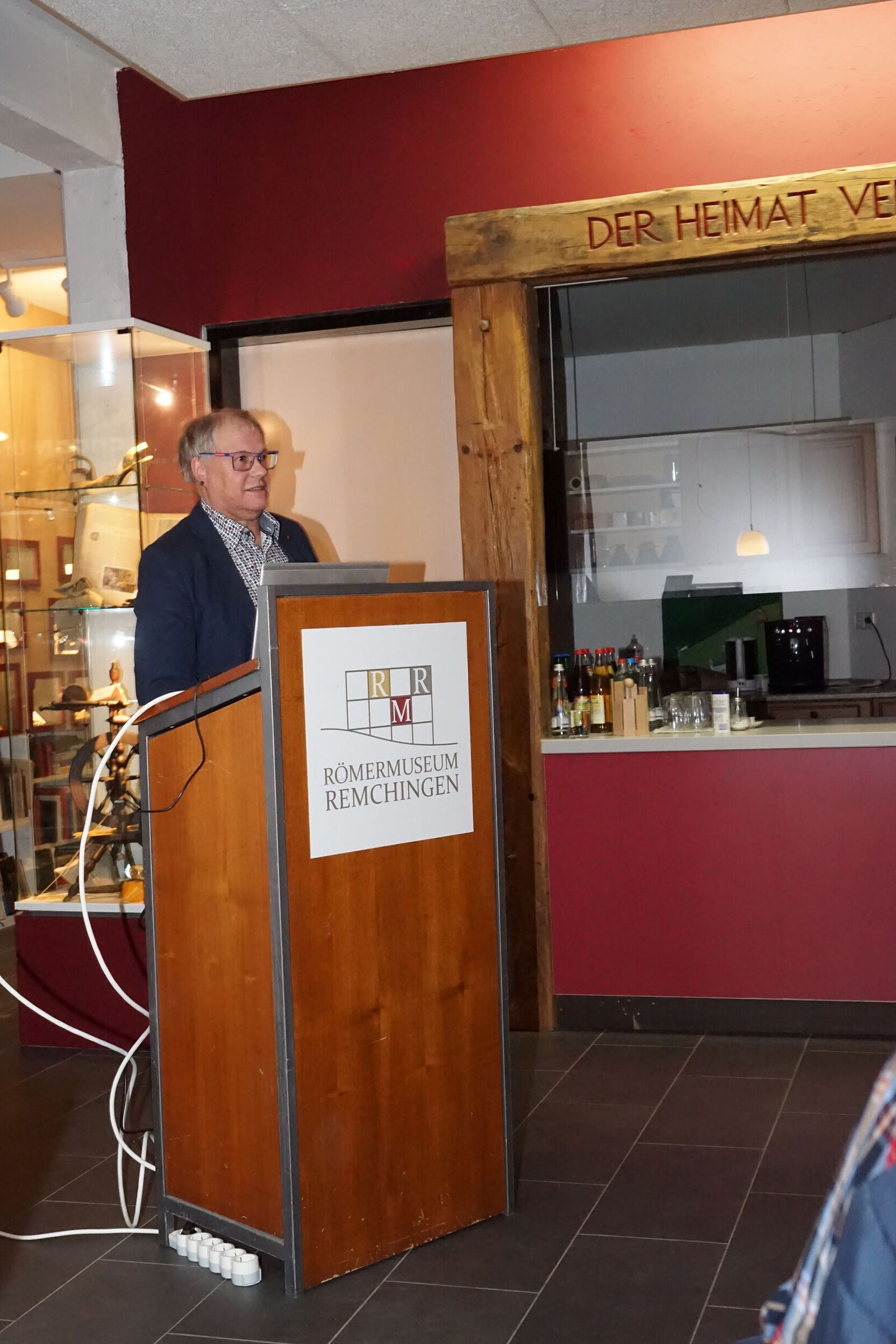 Römermuseum Remchingen Vortrag Huber Sterben und Leben Sonderausstellung